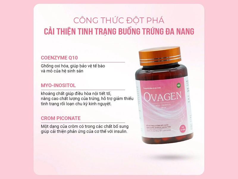 Ovagen công dụng gì?